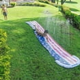 thumbnail image 2 of PoolCandy 14 Ft. Stars & Stripes Backyard Water Slide PC3310US, 2 of 4