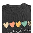 thumbnail image 5 of Teacher Shirts Women Funny Teach Printed Graphic Tshirt Short Sleeve T-Shirt Blouse Teacher Gifts Tops Tee, 5 of 7