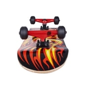 Tony Hawk Series 4 31 Pro Skateboard, Double Kickboard Skateboard with ABEC 5 Bearings, Flame Hawk