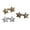 3-Mixed colors, variant on Star Shape Fastening Buckle Metal Buttons Jeans Tighten Waist Buckle Disassembly Not Sewing Buttons for Clothing