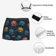 thumbnail image 3 of Naloa cartoon doodle octopus Men's Boxer Briefs,Soft and Breathable Cotton Underwear with ComfortFlex Waistband-Large, 3 of 5