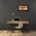 thumbnail image 4 of Florio, Luigi 24x14 Black Modern Framed Museum Art Print Titled - Colline assolate, 4 of 5