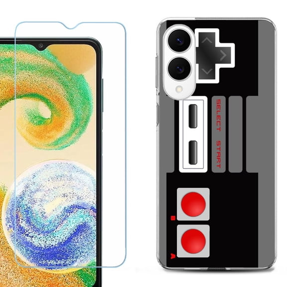 For Samsung Galaxy S25 Edge 5G Protective Shockproof Phone Case with Tempered Glass Screen Protector, by OneToughShield - Game Controller