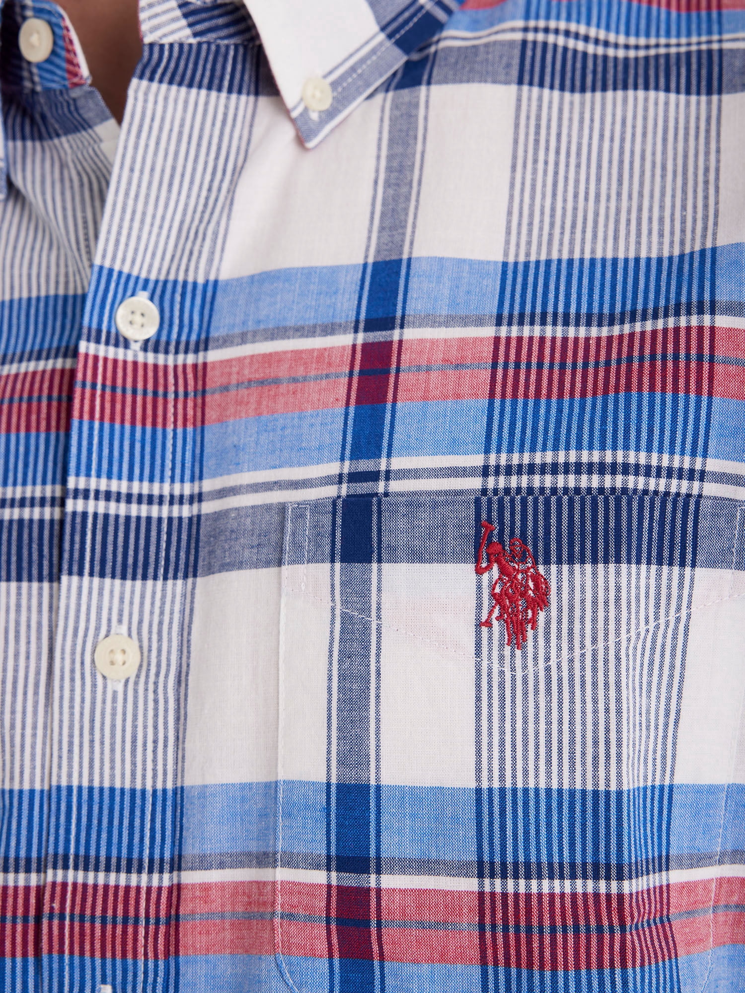 U.S. Polo Assn. Men's Short Sleeve Buttondown Shirt