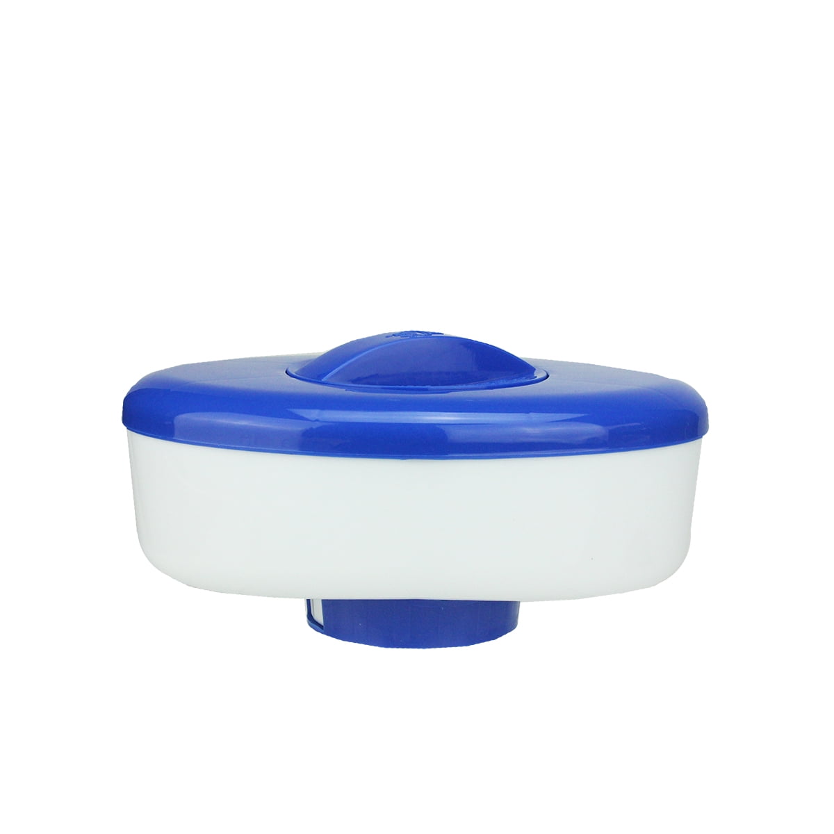 Pool Central Floating Swimming Pool Chlorine Dispenser 9" Blue/White