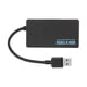 thumbnail image 1 of Concentrador USB 3.0 de 4 puertos con buena disipación de calor, transmisión de alta velocidad de 5 Gbps, estación de acoplamiento divisor USB 3.0, color negro, 1 of 14