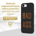 thumbnail image 2 of Case Yard Wooden Case for iPhone-SE Soft TPU Silicone cover Slim Fit Shockproof Wood Protective Phone Cover for Girls Boys Men and Women Supports Wireless Charging Bad Ass Design, 2 of 7