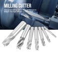 thumbnail image 3 of Mill Router Bit, End Mill, 4 Flutes 6-20mm Roughing Milling Cutter, Roughing Chipbreaker, 7pcs/set For Milling Machine Industry, 3 of 8
