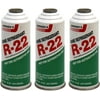 DiY Parts R22_ Refrigerant_ MVAC use in 15 oz Puncture Style Containers (Qty of 3), Made in USA