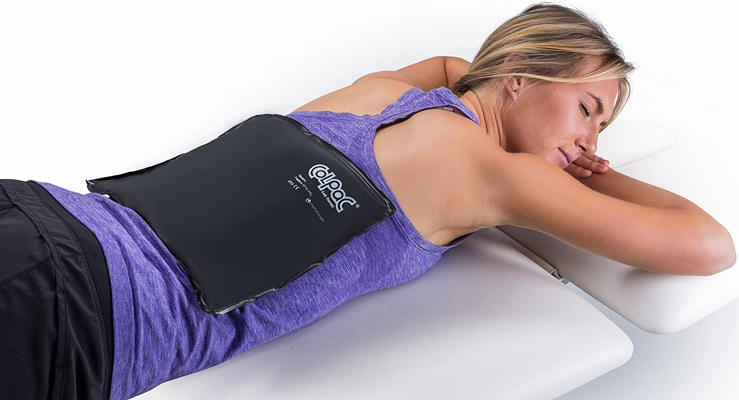 Chattanooga ColPac - Reusable Gel Ice Pack - Black Polyurethane - Standard - 10 in x 13.5 in - Cold Therapy - Knee, Arm, - image 3 of 5