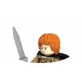 thumbnail image 1 of Medieval Warrior Soldier Mini Figure Building Blocks Set, Elf Dwarf Ranger Human Wizard Character Model, DIY Assembled Educational Toy Gift for Kids Boys Girls, 1 of 2