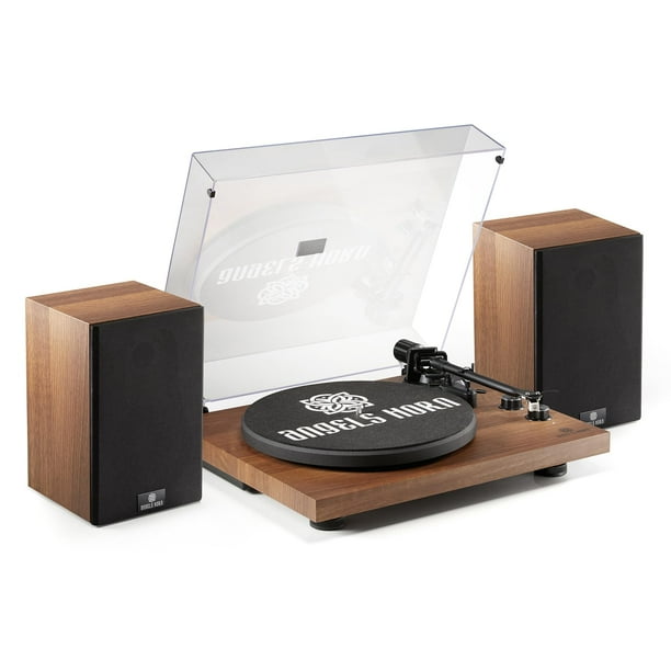 Reproductor de discos de vinilo con sistema Bluetooth Hi-Fi ANGELS HORN