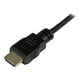 StarTech.com 1 ft Ethernet HDMI Câble Haute Vitesse - HDMI vers HDMI Mini- M/M (HDMIACMM1) - Câble HDMI avec Ethernet - Mâle HDMI vers mini Mâle HDMI - 1 ft - Blindé - Noir – image 3 sur 3