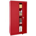 thumbnail image 4 of Sandusky Braefell 20-Gauge Welded Steel Garage Storage Cabinet, Red, 4 of 6