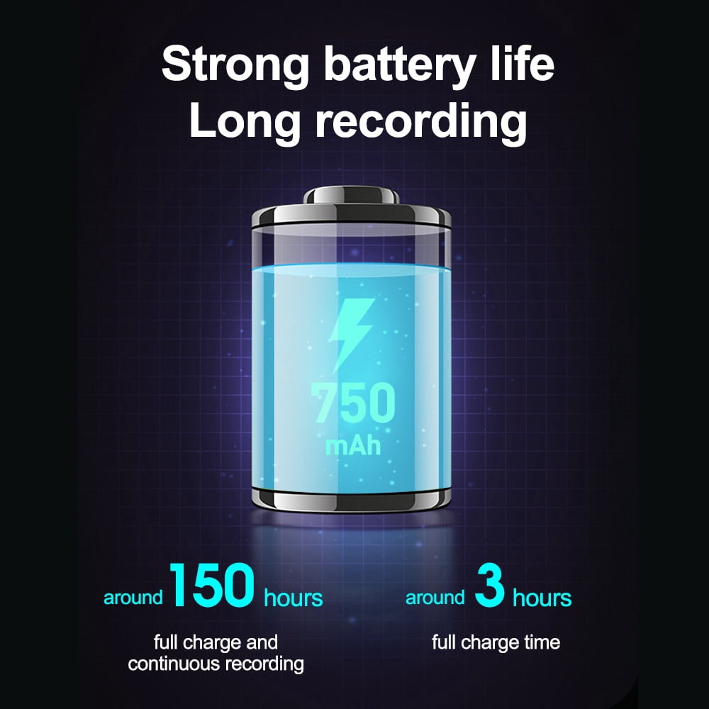 CJBZLCPCOO K2 conference learning recorder mp3ai intelligent professional high definition noise reduction voice recorder
