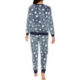 thumbnail image 3 of Sleep & Co. Women's & Women's Plus Plush Top and Pant Pajama Sleep Set, 3 of 4