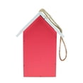 thumbnail image 3 of Clever Garden Decorative Hanging Birdhouse for Hummingbirds and Wild Birds, Red Butterfly, 3 of 6