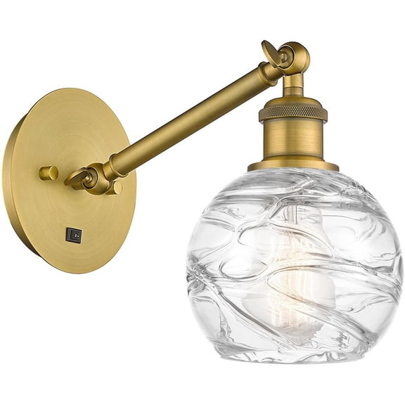 Innovations Lighting - Athens - 1 Light Small Wall Sconce In Industrial