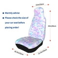 thumbnail image 6 of Haiem Rainbow Scales Printed Car Seat Covers Set of 2, Universal Fit Car Seat Covers,Protective Seat Covers,Comfortable Car Seat Covers, Easy Installation Seat Covers, Vehicle Seat Covers, 6 of 9