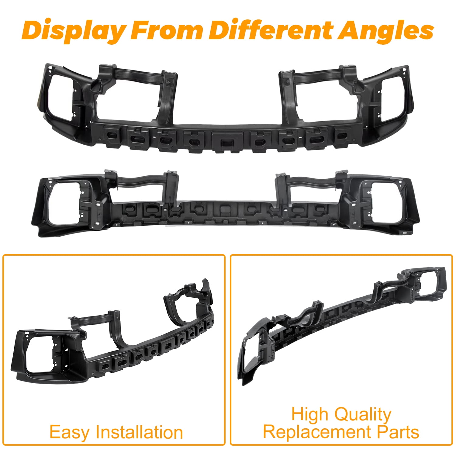 Kojem Front Bumper Face Bar Impact Absorber for 2013-2018 Dodge Ram 1500 All Cab Types Replaces 68145441AC CH1070834