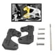 thumbnail image 4 of Kit de soporte de elevación trasera para pies de base de estribos traseros compatible con R3 R25 MT03 negro, 4 of 8