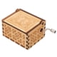 thumbnail image 2 of Caja De Música Vintage, Caja De Música De Madera Con Manivela Para Escritorio ZAQW Wooden Music Box, 2 of 8