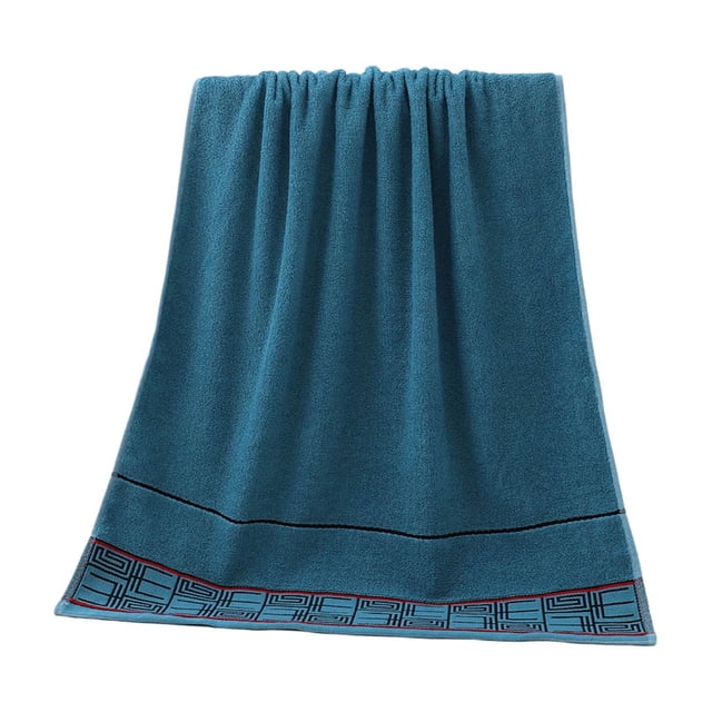 Fiudx Toalla de Baño de Algodón, Tamaño Grande (71 X 139 Cm), Súper Absorbente, Ligera, de Secado Rápido y Duradera, Ideal para Gimnasio, Viajes, Uso Diario, Materiales Naturales Seguros, Lavable a M