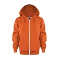 thumbnail image 2 of LIIPEE Zip Up Hoodies For Boys Long Sleeve Fashion Solid Color Hooded Sweatshirt With Pockets Kids Casual Cute Everyday Sweatshirts,3-4 Years, 2 of 7