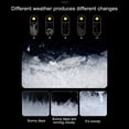 thumbnail image 2 of Storm Glass Predictor del tiempo Bola de los deseos Pronosticador del tiempo de cristal Estación meteorológica 7 colores que cambian el tiempo Prediciendo el regalo de la botella de cristal de la tormenta, 2 of 8