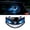 Ice Blue #11, variant on Solar Devil Eyes LED Car Windshield Light, Solar Powered Car Window LED Eyes Warning Light, Flashing Devil Eyes Car LED Eyes Light for SUV Truck Van RV Motorcycle Universal Auto Light, 4.7×3 Inch