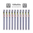 thumbnail image 1 of 0.5mm/0.7mm Simple Automatic Pencil Student‘s Press Type Automatic Pen Can Replace Lead Lead Movable Pencil, 1 of 7