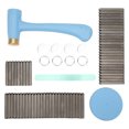 thumbnail image 1 of Metal Letter Punch, Mirror Finished Durable Stable Metal Stamps Set  Plated  For Jewelry Making, 1 of 8