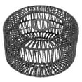 thumbnail image 2 of Straw Rope Woven Lampshade Grass Rope Rustic Ceiling Lamp Cover for Replacement Size S, 2 of 6