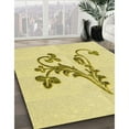 thumbnail image 3 of Ahgly Company Machine Washable Indoor Rectangle Transitional Sun Yellow Area Rugs, 8' x 10', 3 of 7