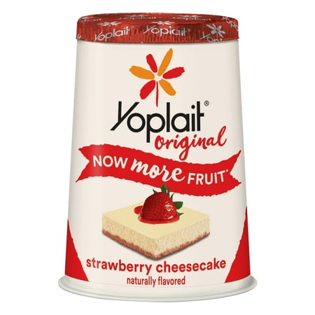 Yoplait Original Yogurt Strawberry Cheesecake, 6 oz