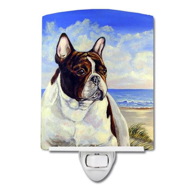 Carolines Treasures 7171CNL French Bulldog at the beach Ceramic Night Light