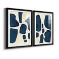 thumbnail image 2 of Wexford Home Blue Pieces I Abstract Art, Framed Art, 26.5" x 36.5" Black Frame, Ready-Hang, 2 of 9