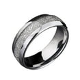 thumbnail image 1 of Anillo de Acero Inoxidable Qarigey Joyería Decorativa Regalo para Boda Fiesta de Compromiso Talla 8, 1 of 6