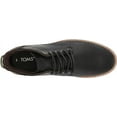 thumbnail image 5 of Toms Hillside Black Leather Lace Up Waterproof Lightweight Fashion Ankle Boots (Black, 8), 5 of 6
