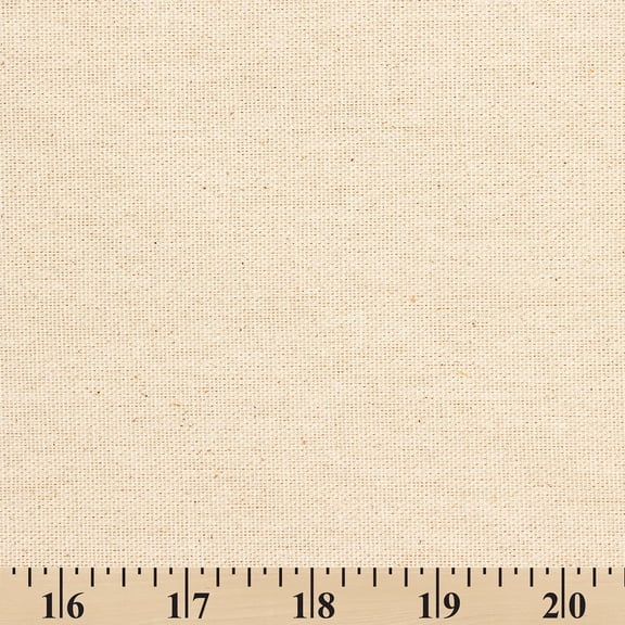 7 oz Cotton Duck Canvas Heavy Duty Hypoallergenic 60" Fabric Sold By The Yard - Natural