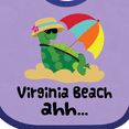 thumbnail image 4 of Inktastic Virginia Beach Virginia Boys or Girls Baby Bib, 4 of 4