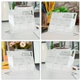 thumbnail image 2 of 1 Set Desktop Acrylic Memo Message Board Multi-functional Memo Board for Home, 2 of 8