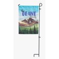 thumbnail image 4 of Printtoo Multicolor Custom Campsite Camping Flags Personalized Outdoor GardenFlagsCamp Decor Accessory Double SidedFlags12.5x18 Inches, 4 of 4