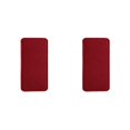 thumbnail image 4 of Minnieouse Caja de gafas Gafas de sol Caja de almacenamiento organizadora cuadrada Llaves Lápiz labial Anteojos Contenedor Gafas de lectura Espectáculo Vino rojo 11.5x13.5cm 2piezas Minnieouse CBP044421, 4 of 5