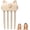 Beige-a, variant on Wireless Heated Volumizing Root Lift Clip(Pink-B) | Hair Crown Lifting Styler Booster, Two-Temperature Control Hairs Volume Tool for Fine & Thick Hair