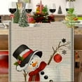 thumbnail image 6 of PEIBang Merry Christmas Table Runner with 4 Placemats,Winter Dining Table Decoration Set,Christmas Dining Mat for Home Party Kitchen Decor, 6 of 6