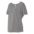 thumbnail image 2 of Bella+Canvas Women's Slouchy Scoop Neck T-Shirt, 2 of 3