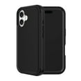 thumbnail image 5 of onn. Rugged Phone Case with Holster for iPhone 16 - Black, 5 of 9