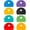 32 Pcs (1"), variant on 32 PCS 1 Inch Key Cap Covers Key Identifiers Markers Protectors for Standard Regular Thin Flat House Keys (Not Suitable for Odd-Shaped Keys), 8 Assorted Colors
