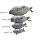 thumbnail image 5 of Juguetes de peluche de animales de algodón relleno, almohada con sello de Blob regordete, juguetes de peluche suaves y grandes para acuario en el océano, juguete para regalo, 5 of 5